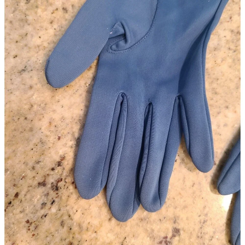 Vintage Size S Blue Nylon Formal 9